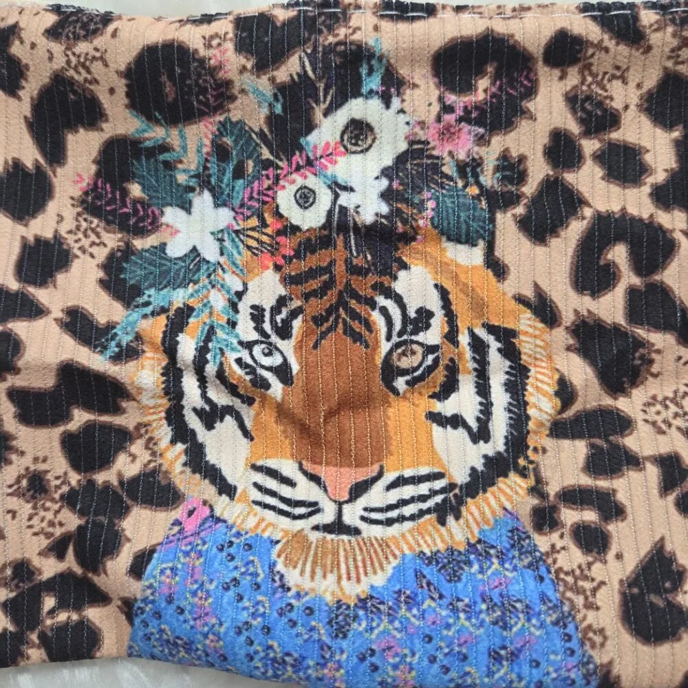 Leopard Print/Tiger Zipper Pouch